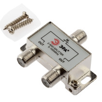 TV divider ERA D-F-01 2 branches for F connector 5-1000 MHz package 1 pc