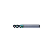 Spherical carbide milling cutter D12x30x120x12 Z4 TiSiN-HP