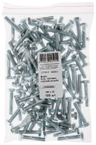 Болт 6-гранная головка (полная резьба) М6 х 30 100 шт DIN933 фасовка