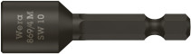 869/4 M end head, with magnet, shank 1/4"E 6.3. 10 x 50 mm