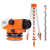 RGK N-38 Optical Leveling kit + S6-N tripod + AMO S3 rail