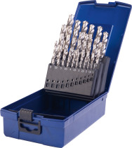 Набор сверл NORGAU Industrial по металлу 1-10, 19 предметов, HSS-Co8