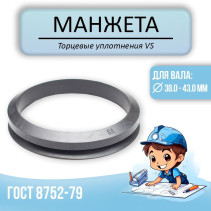 Mechanical seal (ring) VS-040 NBR