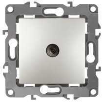 12-3101-15 ЭРА Розетка TV одиночная, IP20, Эра12, перламутр