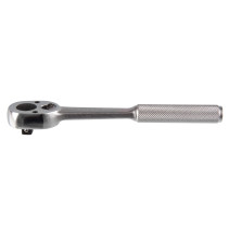 Трещотка 3/8", 200 мм, 32 зубца, флажковая, фиксатор KING TONY 3779-08F