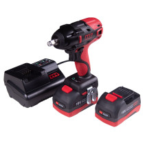 MIGHTY SEVEN Гайковерт аккумуляторный ударный 1/2", 813 Нм, 18 В, 4 предмета, кейс