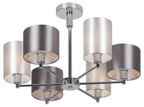 Люстра Rivoli Ebony 2081-306 6 х Е14 40 Вт классика