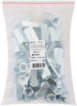 Гайка удлиненная М12 50 шт DIN 6334 фасовка