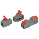 ERA terminal NO-225-403 plug-through 222-2412R with 2-pole levers 0.08-2.5/4 mm2 pack of 20 pieces
