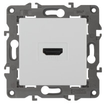 Розетка ЭРА Elegance 14-3114-01 HDMI IP20 белый