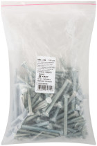 Болт 6-гранная головка (полная резьба) М6 х 60 100 шт DIN933 фасовка