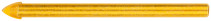 Universal drill bit for tiles, glass, granite, concrete, brick, cylindrical shank, 5x65 mm