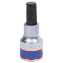 Насадка (бита) торцевая 1/2", Hex, 10 мм, L = 60 мм KING TONY 402510