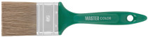 The brush is fluted, thick. 12 mm, 70% PET/30% natural. bristles, stainless steel.crimp, formation.handle, width 50 mm