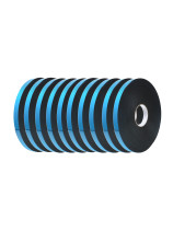 ACG Скотч синий (10 шт/уп) лайнер двустор самокл. для грузиков 19 мм 50 м/катушка LUXOR 1026931