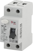 УЗО ЭРА PRO NO-902-57 ВД1-63 2P 40А 300мА