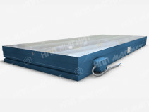 Плита электромагнитная прямоугольная 7208-0072 (500х1250)