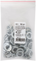 Шайба пружинная гроверная М12 100 шт. DIN 127 фасовка