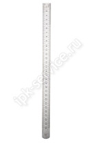 Линейка металлическая двусторонняя 150 мм