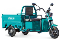 Cargo electric tricycle Rutrike Amulet 1100 60V650W, dark blue matte