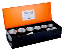 1" Set of 46-80 mm heads, 12 items