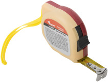 Рулетка пластиковая 2-х цветная "Лайт" 3 м x 16 мм