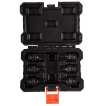 1/2" impact socket set, TORX, T55-T100 mm, L = 44 mm, 6 pieces AFFIX AF00742006C