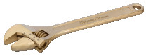 IB Adjustable wrench (aluminum/bronze), length 375/grip 46 mm