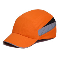 Каскетка защитная RZ BioT® CAP оранжевая, козырек 55 мм