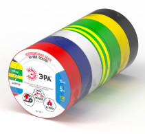 ERA Tape SET-7 PVC 7 pcs color 15mm x 5m