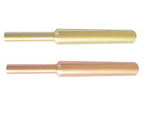 Cylindrical gouge 14x180 intrinsically safe alloy AlCu 223B-1014, HORTZ