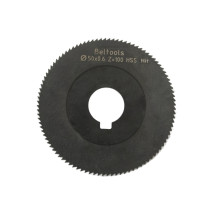 Фреза прорезная 50х0,6х13 Z=100 тип 1 со ступицей и ш/п HSS Nit ГОСТ 2679-93 Beltools