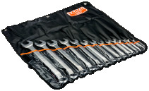 Набор комбинированных изогнутых гаечных ключей 6 - 32 мм, 14 шт