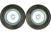 Set of wheels d 200 (2 swivel, 2 non-rotating)