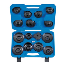 Oil Filter Puller Set, 66-108 mm, 16 pieces KING TONY 9AE2016