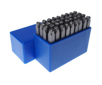 Letter stamps Cyrillic alphabet 4mm (HRC 60+-2 degrees. DIN 1451) JTC