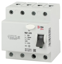 RCD ERA PRO NO-902-155 VD1-63S 4P 40A 100mA