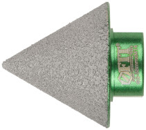 Diamond cone milling cutter for USM Profi, shank M14, 2-38 mm