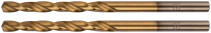 Drill HSS metal, titanium coating, blister 4.0 mm (2 PCs.)
