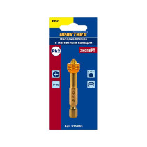Screwdriver bit PRACTICE "Expert" PH-2 x 50 mm with magnetic ring (1 piece) blister