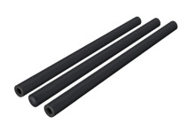 Pyrometric tube RY 35E (L500xD50xd25) with steel tube inside and 1/2" thread