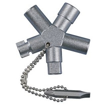 Ключ универсальный для распределительного шкафа с полумесяцем „HUPkey“