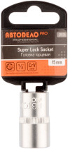 Головка торцевая *15 (1/2") АвтоDело PRO (39115)