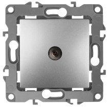12-3101-03 ЭРА Розетка TV одиночная, IP20, Эра12, алюминий
