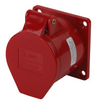 ERA socket R(IN)-32-3P-PE-IP44 fixed internal 424 3P+PE 32A 380V IP44