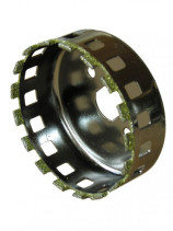 Коронка алмазная по керамограниту ф 68 мм мокр. рез, арт. 511114