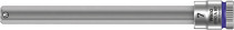 8740 A Hex-Plus HF Zyklop Головка торцевая со вставкой под внутренний шестигранник, DR 1/4", с функцией фиксации крепежа, 7 x 100 мм