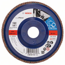 Petal grinding circle X571, Best for Metal D= 125 mm; G = 120, straight, 2608607341