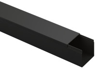Cable channel ERA KK-B-40-40 black 40x40mm