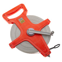 Рулетка геодезическая в открытом корпусе 100 м, ЧЕГЛОК